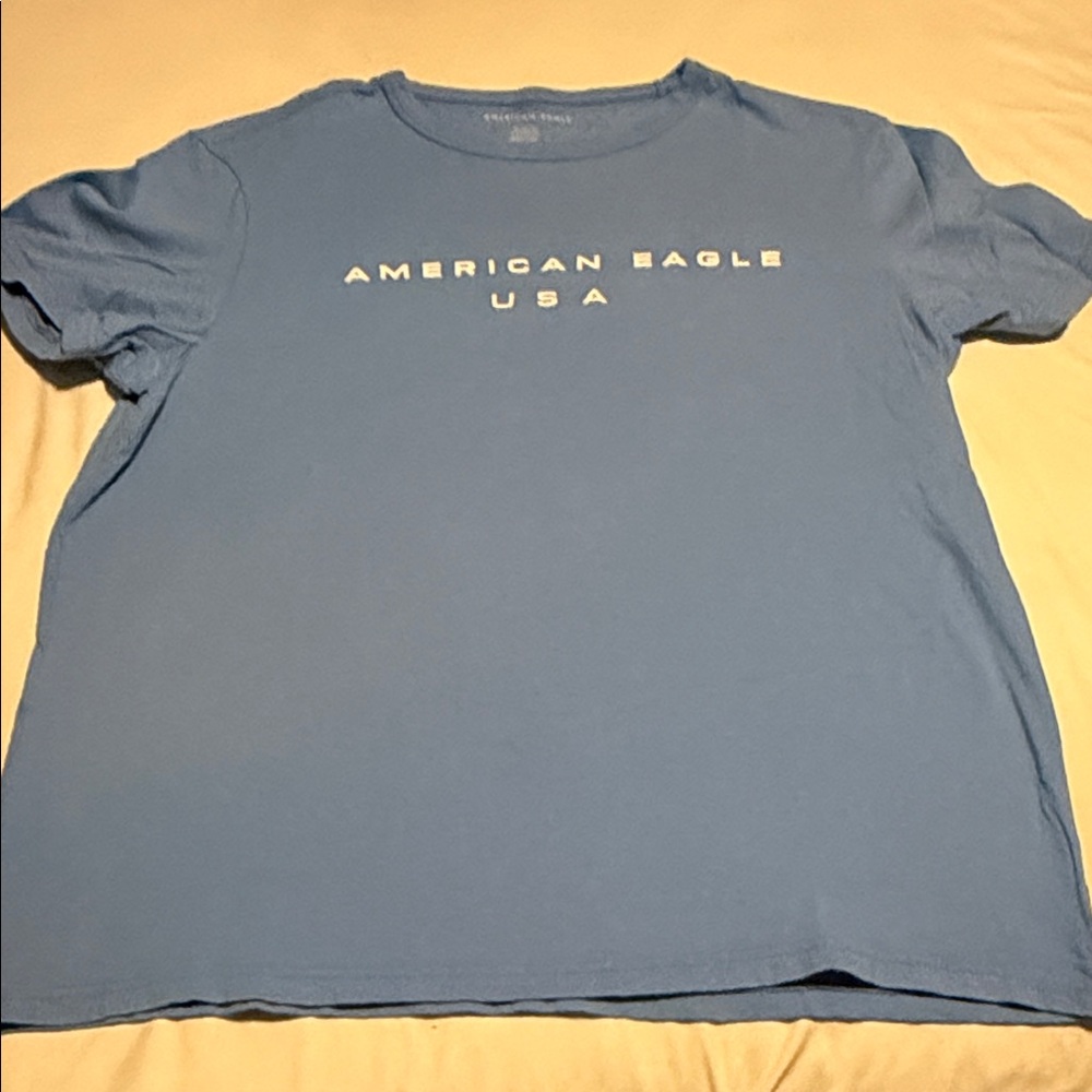 American Eagle Outfitters Classic Blue Tee